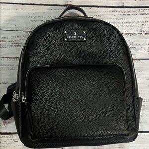 London Fog Classic Black  Sophia Backpack